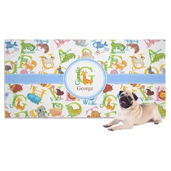 Animal Alphabet Dog Towel (Personalized)