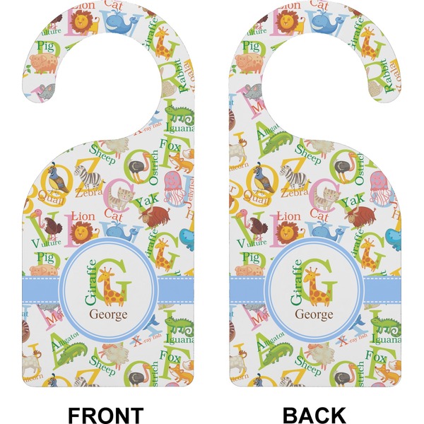 Animal Alphabet Door Hanger (Approval)