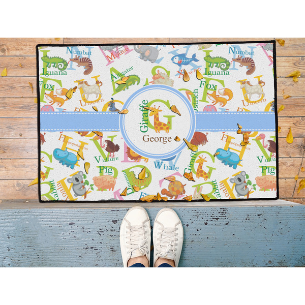 Animal Alphabet Door Mat - LIFESTYLE (Med)