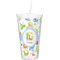 Animal Alphabet Double Wall Tumbler with Straw (Personalized)