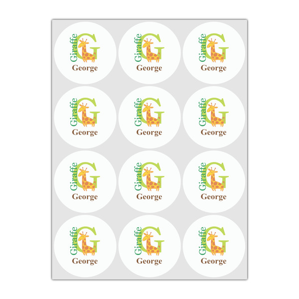 Animal Alphabet Drink Topper - Small - Set of 12