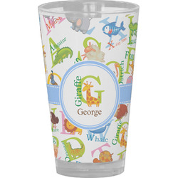 Animal Alphabet Pint Glass - Full Color (Personalized)