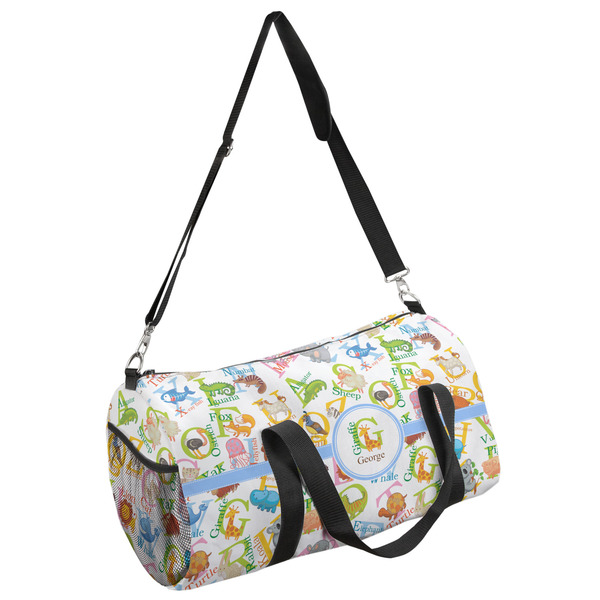 Custom Animal Alphabet Duffel Bag - Small (Personalized)