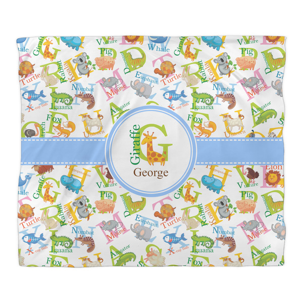 Animal Alphabet Duvet Cover - King - Front