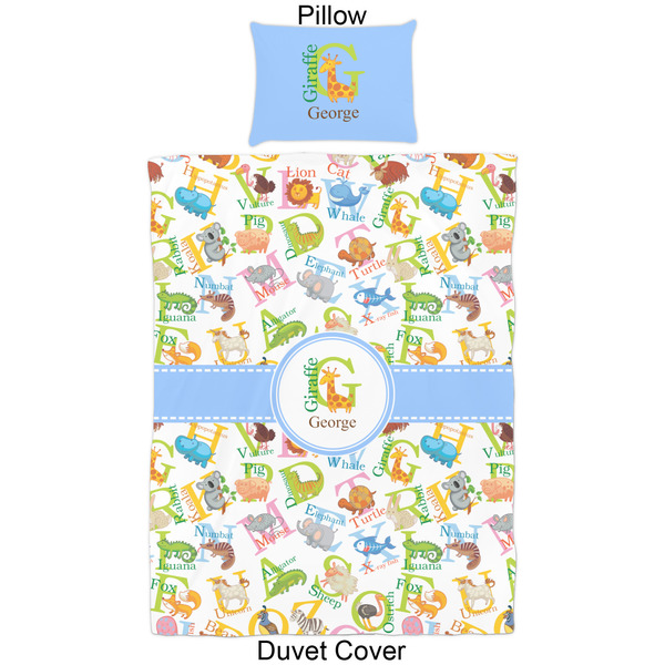 Animal Alphabet Duvet Cover Set - Twin - Approval
