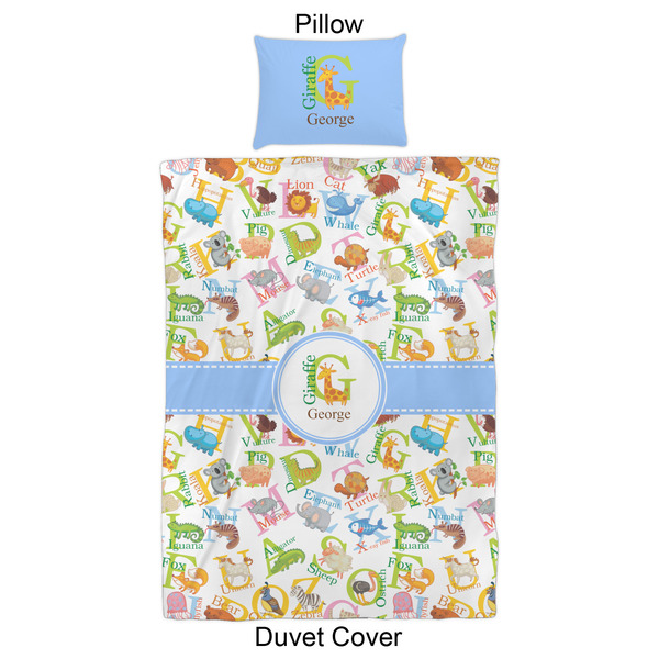Animal Alphabet Duvet Cover Set - Twin XL - Approval