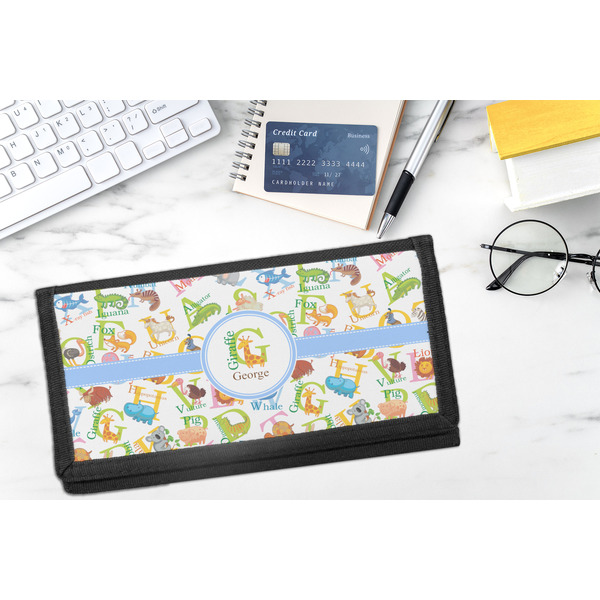 Animal Alphabet DyeTrans Checkbook Cover - LIFESTYLE