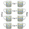 Animal Alphabet Espresso Cup - 6oz (Double Shot Set of 4) APPROVAL