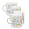 Animal Alphabet Espresso Cup Group of Four Front