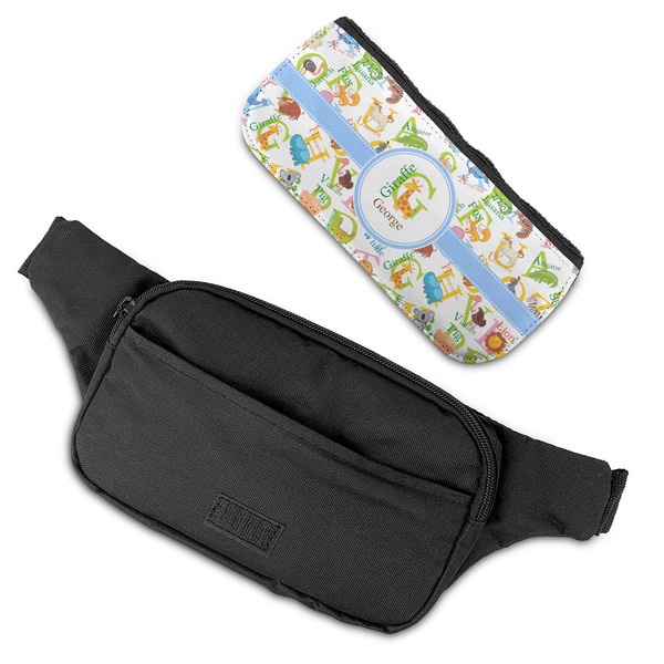 Animal Alphabet Fanny Packs - FLAT (flap off)