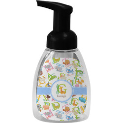 Animal Alphabet Foam Soap Bottle - Black (Personalized)