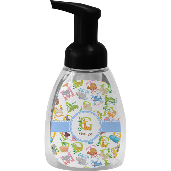 Custom Animal Alphabet Foam Soap Bottle (Personalized)
