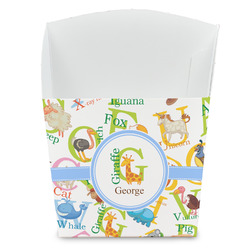 Animal Alphabet French Fry Favor Boxes (Personalized)