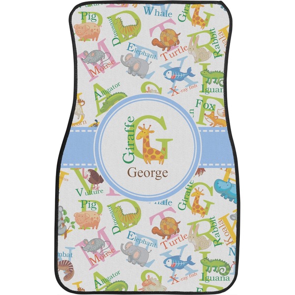 Animal Alphabet Front Seat Car Mat