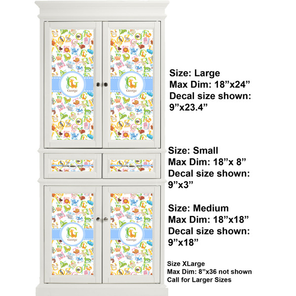 Animal Alphabet Full Cabinet (Show Sizes)