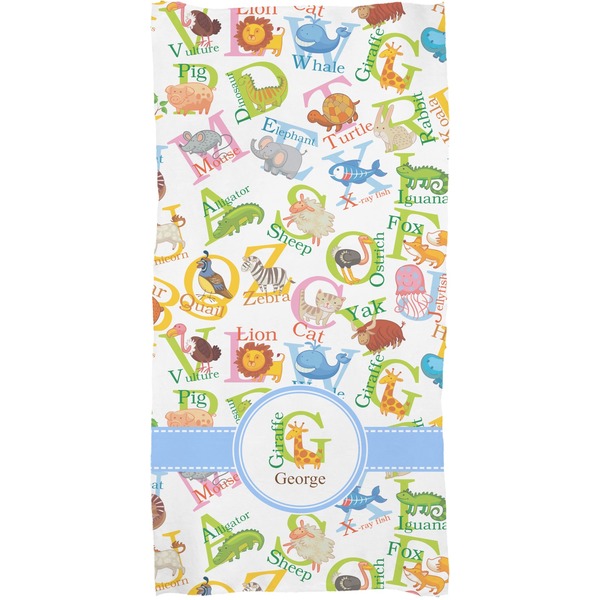 Animal Alphabet Full Sized Bath Towel - Apvl