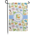 Animal Alphabet Small Garden Flag - Double Sided w/ Name or Text