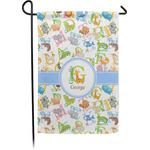 Animal Alphabet Small Garden Flag - Single Sided w/ Name or Text