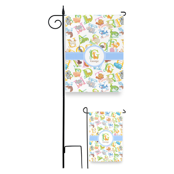 Animal Alphabet Garden Flag - PARENT/MAIN