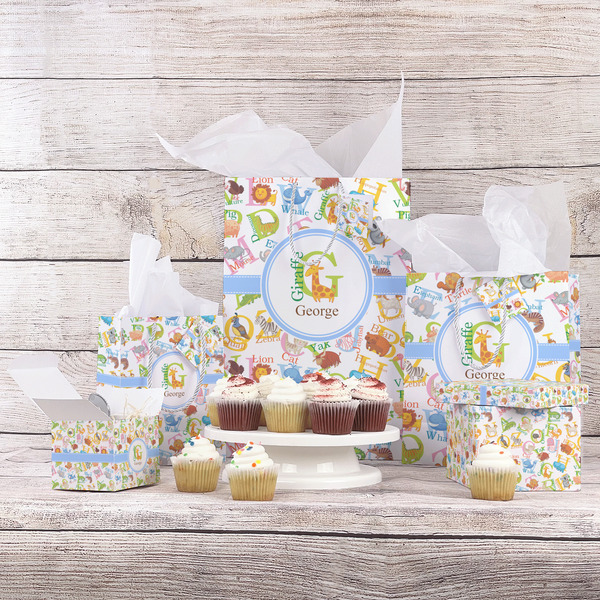 Animal Alphabet Gift Bags - In Context