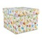 Animal Alphabet Gift Boxes with Lid - Canvas Wrapped - Large - Front/Main
