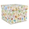 Animal Alphabet Gift Boxes with Lid - Canvas Wrapped - XX-Large - Front/Main