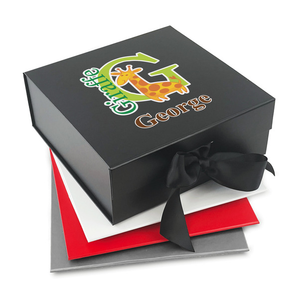 Custom Animal Alphabet Gift Box with Magnetic Lid (Personalized)