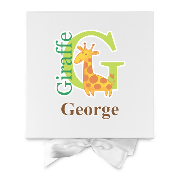 Animal Alphabet Gift Boxes with Magnetic Lid - White - Approval