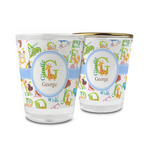 Animal Alphabet Glass Shot Glass - 1.5 oz (Personalized)