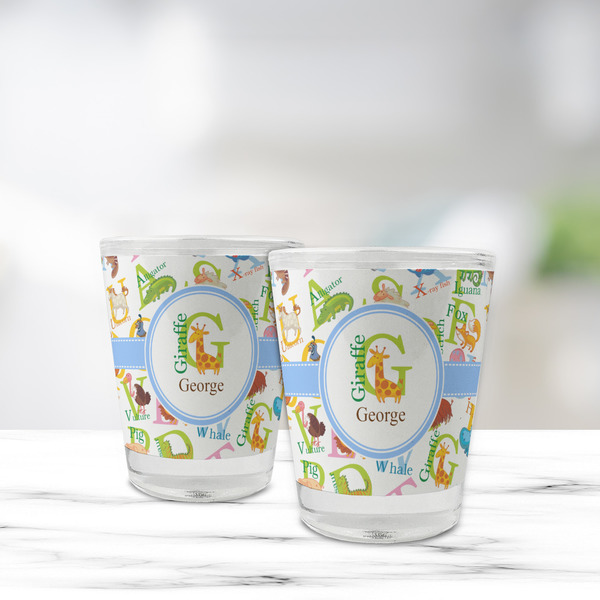 Animal Alphabet Glass Shot Glass - Standard - LIFESTYLE