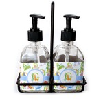 Animal Alphabet Glass Soap & Lotion Bottle Set (Personalized)