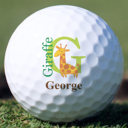 Animal Alphabet Golf Balls - Titleist Pro V1 - Set of 3 (Personalized)