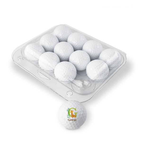 Animal Alphabet Golf Balls - Generic - Set of 12 - PACKAGING