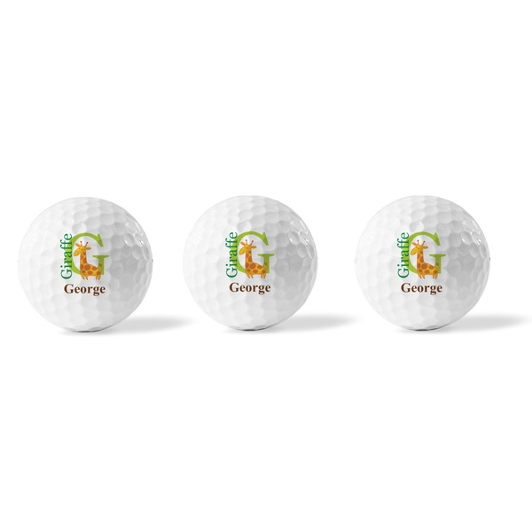 Animal Alphabet Golf Balls - Generic - Set of 3 - APPROVAL