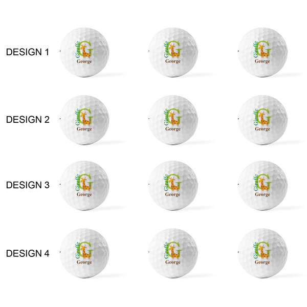 Animal Alphabet Golf Balls - Titleist - Set of 12 - APPROVAL