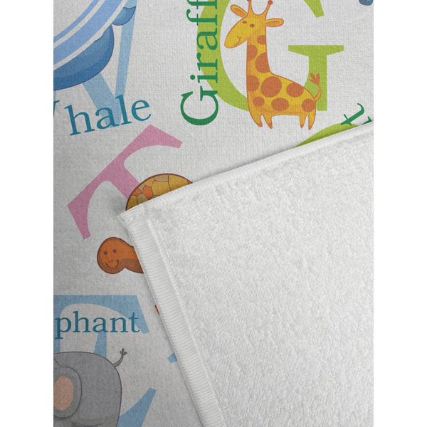 Animal Alphabet Golf Towel - Detail