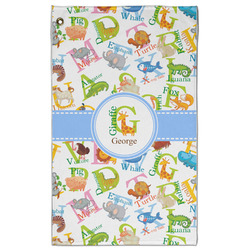 Animal Alphabet Golf Towel - Poly-Cotton Blend w/ Name or Text
