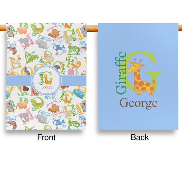 Animal Alphabet House Flags - Double Sided - APPROVAL