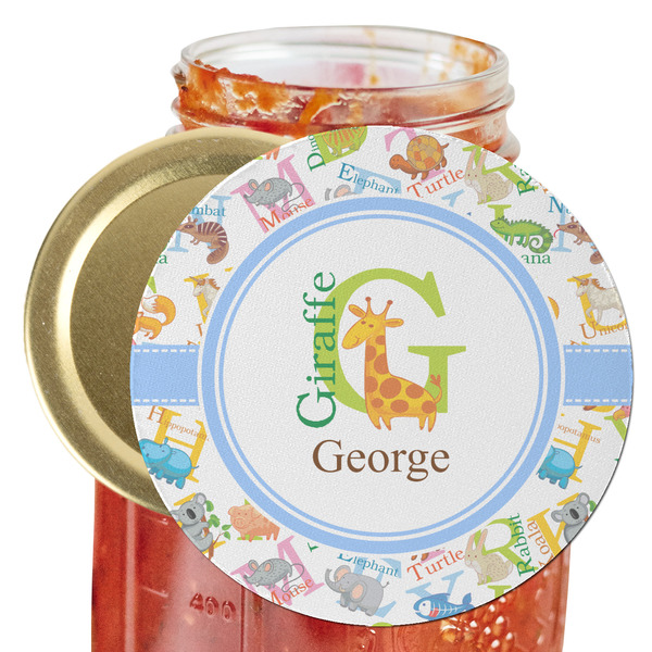 Custom Animal Alphabet Jar Opener (Personalized)
