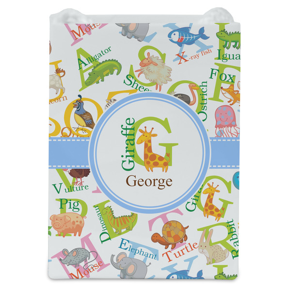 Animal Alphabet Jewelry Gift Bag - Gloss - Front