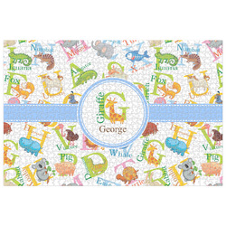 Animal Alphabet Jigsaw Puzzle - 1000-piece (Personalized)
