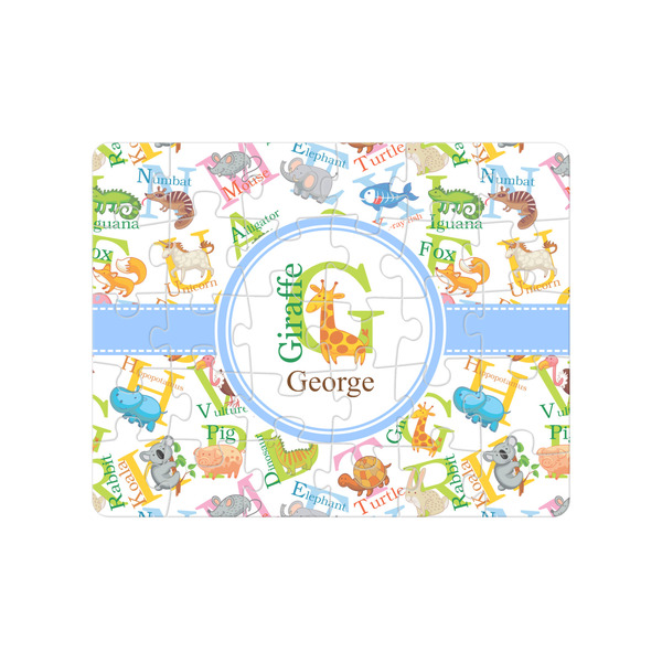 Custom Animal Alphabet Jigsaw Puzzles (Personalized)