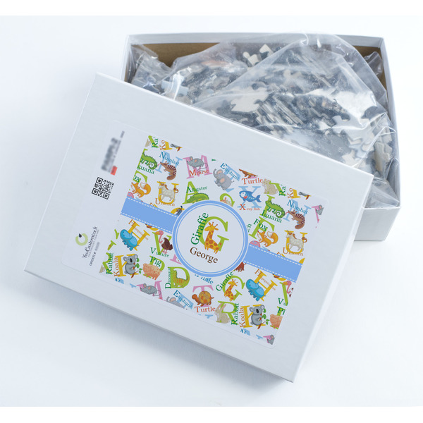 Animal Alphabet Jigsaw Puzzle 500 Piece - Box