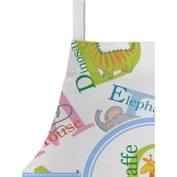 Animal Alphabet Kid's Aprons - Detail
