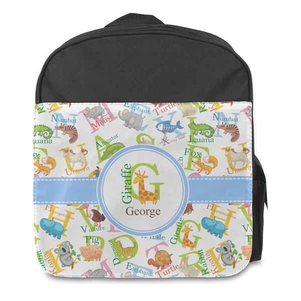 Animal Alphabet Kids Backpack - Front
