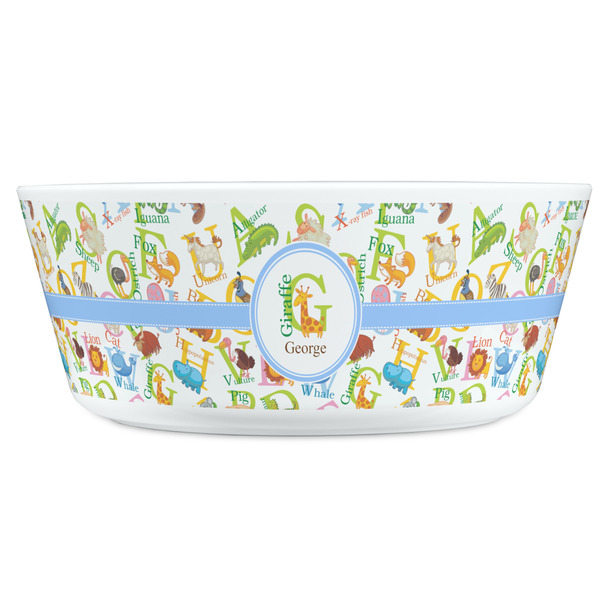 Animal Alphabet Kids Bowls - FRONT