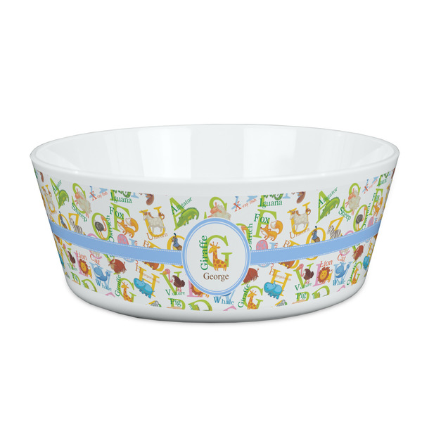 Custom Animal Alphabet Kid's Bowl (Personalized)
