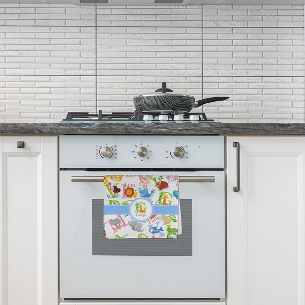 Animal Alphabet Kitchen Towel - Poly Cotton - Lifestyle