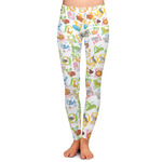 Animal Alphabet Ladies Leggings - Extra Small