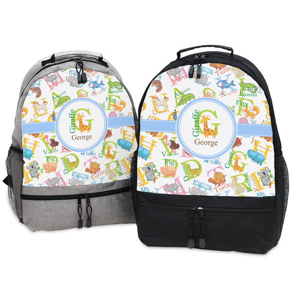 Animal Alphabet Large Backpacks - Both